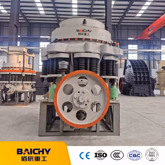 Bergbau-Granit-Hartstein-Zerkleinerungsmaschine, Gold-Eisenerz-Gesteins-Kegelbrecher-Maschine, CS-Hydraulik-Symons-Kegelbrecher